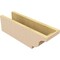 Ekena Millwork 6in. W x 6in. H x 20in. L Newport Woodgrain TimberThane Rafter Tail, Primed Tan RFTUR06X06X20NEWRCPR - alternate 4